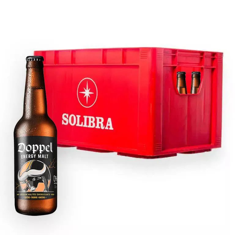 DOPPEL ENERGY MALT 33 cl (casier de 24)